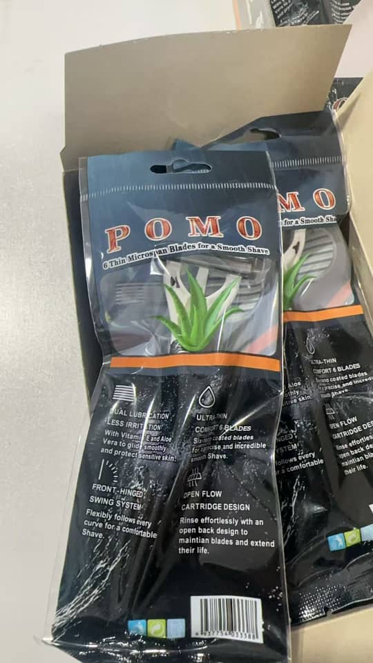 ژیلت شش لبه POMO
